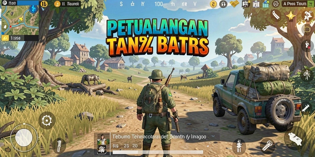 Tampilan gameplay yang menakjubkan di dunia terbuka 9939.