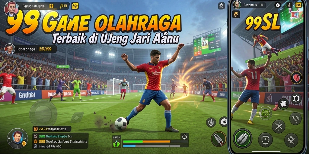 Tampilan gameplay seru dalam 99SL dengan berbagai olahraga.