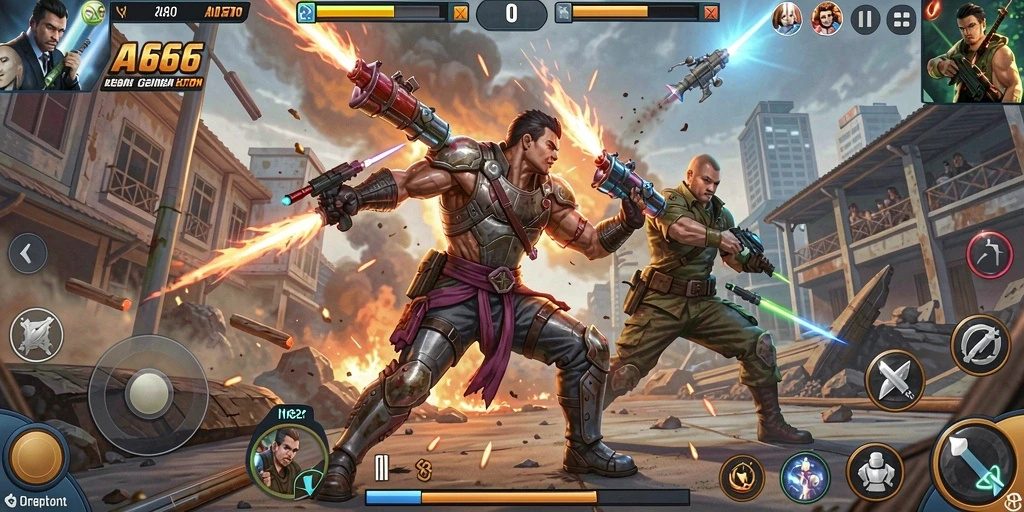 Screenshot gameplay AA666 yang menampilkan aksi seru dan grafik menakjubkan.