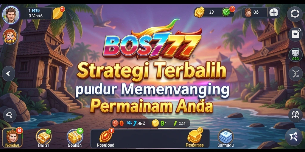 Tangkapan layar BOS777 menampilkan aksi strategis yang mendebarkan.