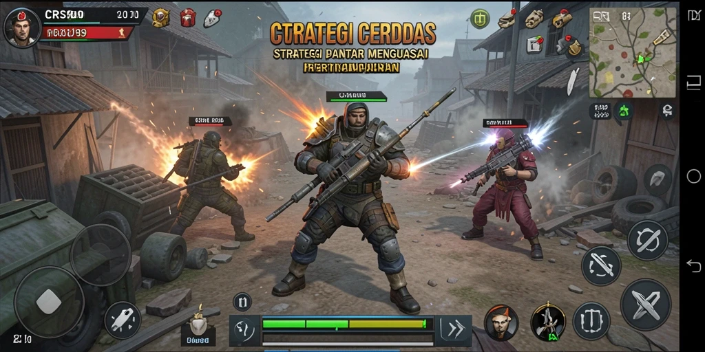 Tampilan gameplay menarik dari CRS99 yang penuh strategi.