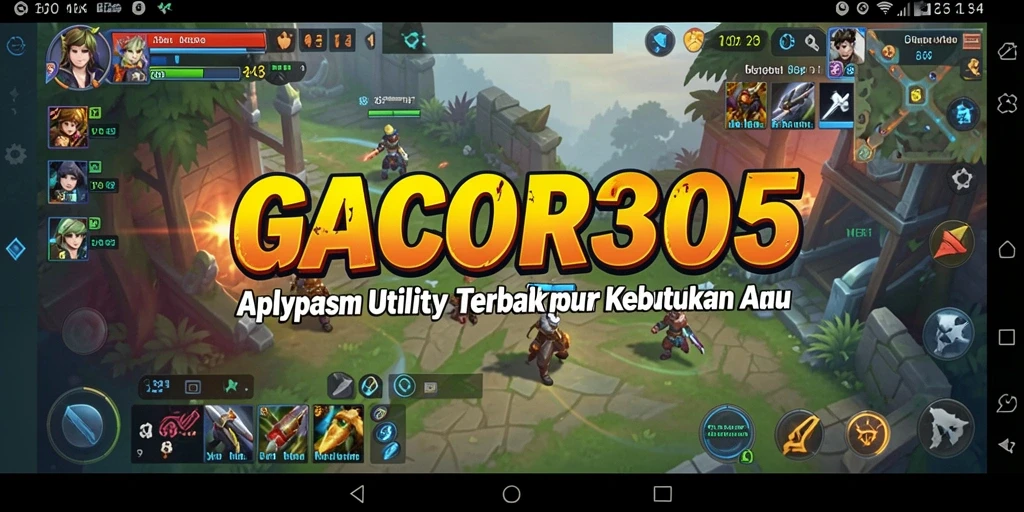 Tampilan antarmuka pengguna GACOR305 yang memudahkan navigasi.