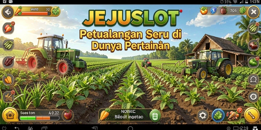 Tampilan gameplay JEJUSLOT yang mempesona dan interaktif.