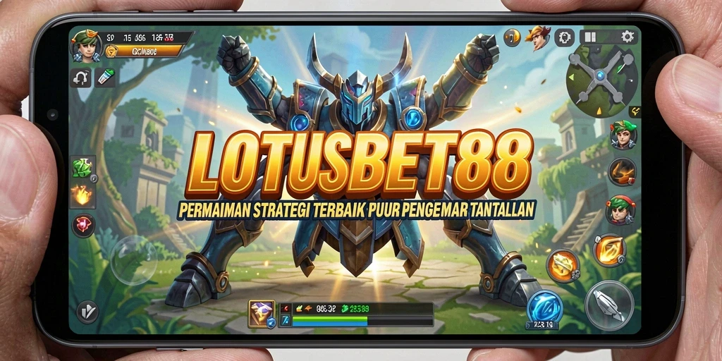 Tangkapan layar LOTUSBET88 dengan aksi strategi intens.