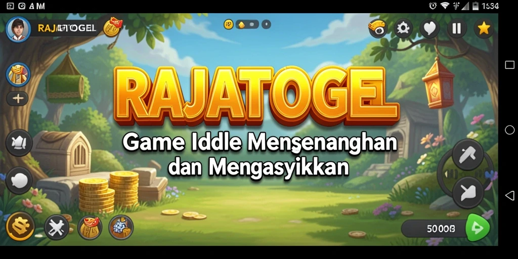 Tampilan gameplay menyenangkan dari RAJATOGEL yang membuat ketagihan.