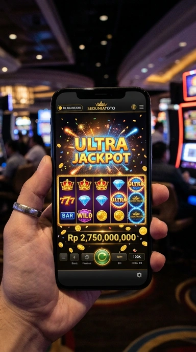 Tampilan aplikasi seduniatoto yang menarik dan informatif.
